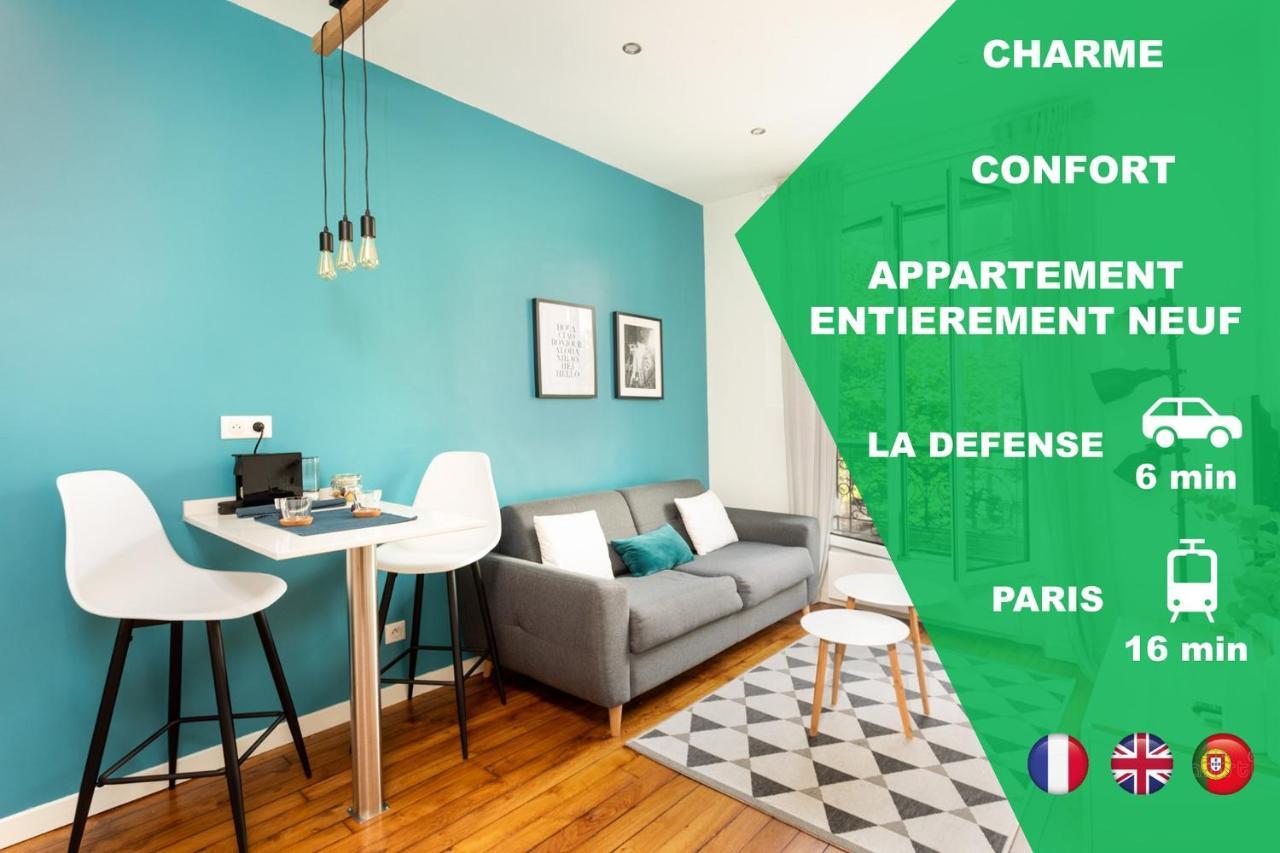 ★ Charmant/Nice Appartement ★ Proche/Near La Defense & Paris La Garenne-Colombes Zewnętrze zdjęcie